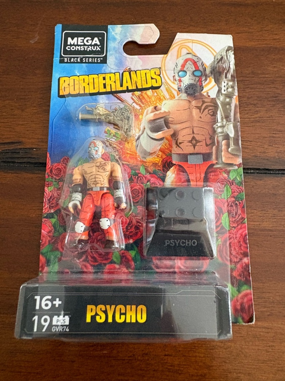 Mega Construx Black Series BORDERLANDS PSYCHO GVR74 NEW FIGURE